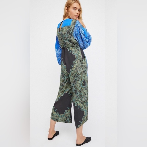 Free People Blooming Fields Jumpsuit Small - Picture 4 of 13